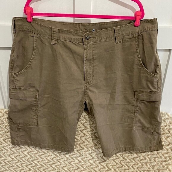 Berne Apparel Flex Ripstop Cargo Work Shorts - Picture 1 of 6